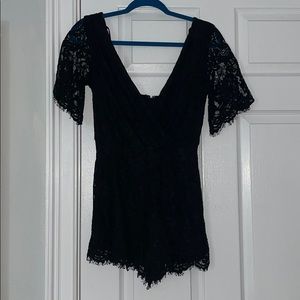 Lace romper